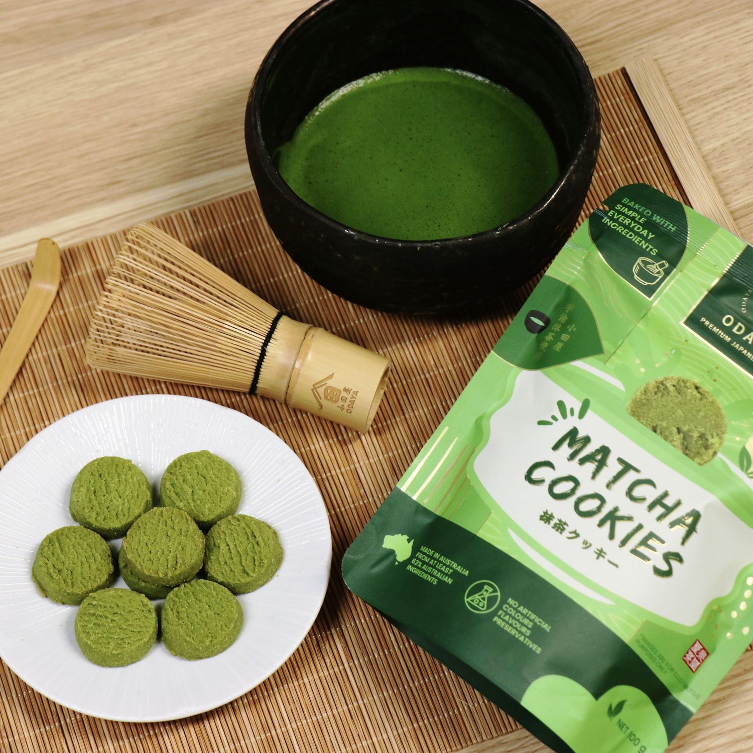 ODAYA Matcha Cookies 100g